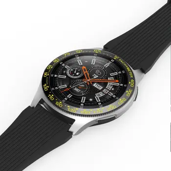Anti Scratch Kovinski Okvir Tesnilo Lepilo Zajema Zamenjavo Za Samsung Galaxy Watch 46MM Za Galaxy Prestavi S3 Meje