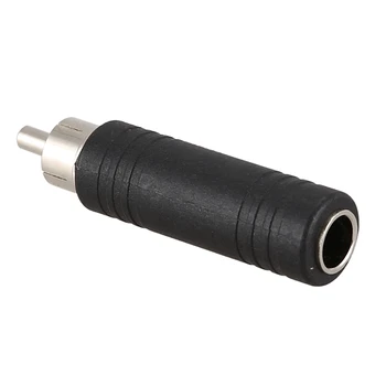 5x 6,35 mm 1/4 palca Mono Ženski Jack RCA Moški Vtič o Adapter Kabel Pretvornik