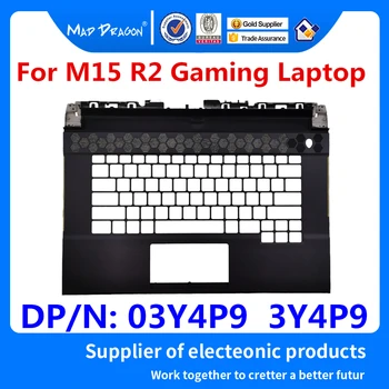 Novi originalni NAS podpori za dlani Zgornji Pokrov Primeru C shell črna Za Dell Alienware M15 R2 Gaming Laptop EDQ51 03Y4P9 3Y4P9 AM2KH000L21