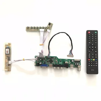 T. V56.03 VGA HDMI AV Avdio USB TV LCD Krmilnik Odbor za 15 palčni, 1024 x 768 HT150X02 2CCFL LVDS Monitor za Raspberry pi