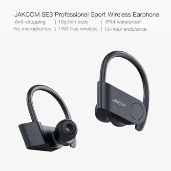 JAKCOM SE3 Šport Brezžične Slušalke Super vrednost, kot t7 primeru večjih pribor slušalke