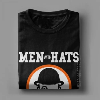 Moški je Moški S Klobuki A Clockwork Orange T Shirt Alex Burgess Droogs Anthony Mleka Film Bombaž Oblikovalec Tee TShirt Darilo T-Shirt