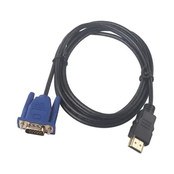 1 M HDMI in združljiv Kabel HDMI Na VGA 1080P HD Z Avdio Kabel HDMI NA VGA Kabel dropshipping