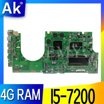 Za Asus UX510UWK UX510UX UX510UXK UX510UW UX510U U5000U prenosni računalnik z matično ploščo Mainboard w/ I5-7200 4G RAM