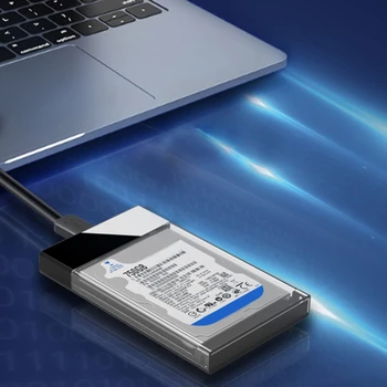 2.5 Inch USB 3.0 SSD Trdi Disk Polje za Visoke Hitrosti Zunanje Ohišje HDD Primeru Adapter za Prenosni RAČUNALNIK Računalnik