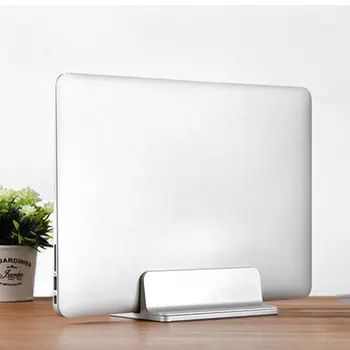 Aluminij Zlitine Nastavljiv Navpično Laptop Stojala Za Hlajenje, Shranjevanje Nosilec Za MacBook Desk Navpično Laptop Stojalo Držalo Za Prenosnik