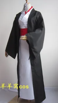 Anime Natsume Yuujinchou COSPLAY Natsume Takashi COS Moških in Žensk Kimono Set Celoten sklop 3in1 (Majica + Jakna + Girdle)