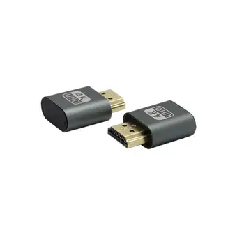 2Pcs Lutke HDMI 1080P Zaslon Emulater Lažno Prikazovanje HDMI Brezglavi Plug