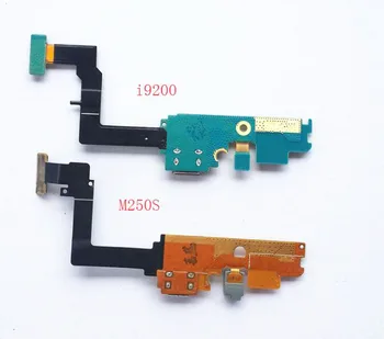 Original Samsung S2 i9100 i9100G I9108 i9105 USB Dock Polnjenja Priključek Flex Kabel z Mikrofonom Mic Odbor