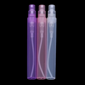 Prazno 5ml Mini Plastični Spray ponovno napolniti Stekleničke Parfuma Majhne Spodbujanje tkalnico
