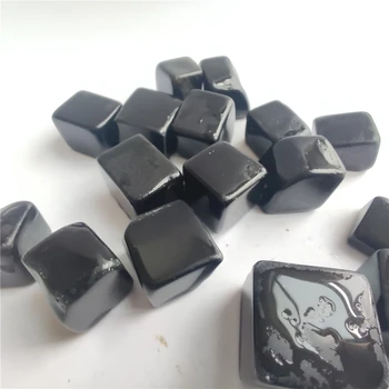 Naravni Obsidian Kocka Kvarčni Kristal, Kamen Zdravljenja Kristalno Odpravljati Negativne Energije Gemstone Kocka Naravne Mineralne