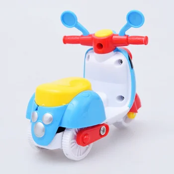 1pc Baby Vztrajnosti, Mini motorno kolo Avto Igrače za Otroke, Otroci Plastičnih Simulacije Motocikel Zgodnjega Učenja Smešno Rojstni dan Darila