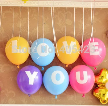 1pc mešajo barve po meri srečen Rojstni dan, poroka dogodek stranka dobave dekoracijo A-Ž pismo baloni
