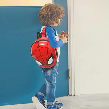 Risanka Marvel Spiderman Baby Nahrbtnik Jajčne Lupine, Šolsko Torbo Vrtec Potovalne Osnove Akcijskega Slika Otroci Darila 1-5 Let