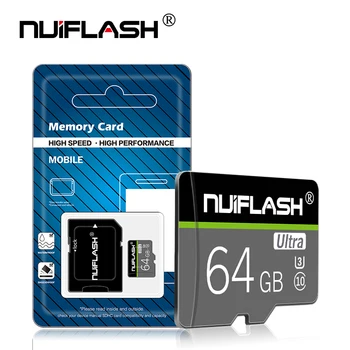 Pravi zmogljivosti micro sd Memory flash card 8GB/16GB/32GB/64GB/128GB Razred 10 pen drive micro sd kartico