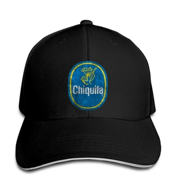 Novo Chiquita Bananami Moške Črne Moške Baseball Kapa s šcitnikom ženske Moški Baseball Skp vrnitev žoge Skp Ženske Klobuk, ki je Dosegla vrhunec