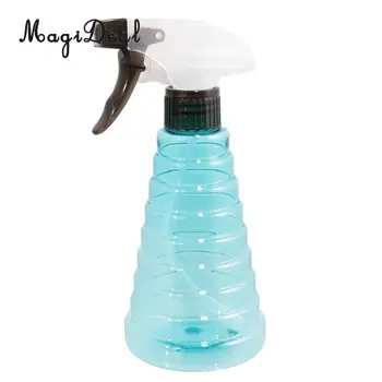 MagiDeal Professional Frizerski Salon Frizerski Spray Steklenico Cvetovi Rastlin Hairspray Škropilnica Modra Vroče Prodaja