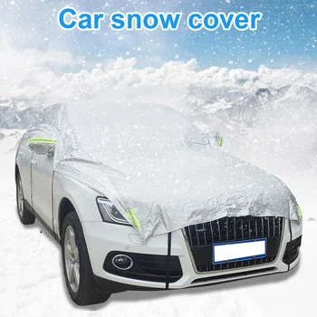 Avto Snežno odejo na Prostem Varstvo popoln komplet Zajema Snežno odejo Dežnik Nepremočljiva Dustproof Univerzalno Za Hatchback SUV