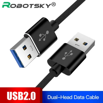 Dvojno Vrsto za Vrsto Podatkov, USB3.0 Podaljšek 5Gbps Super Speed Sync Kabel Kabel Za Radiator USB 3.0 Podatkovni Kabel Podaljšek
