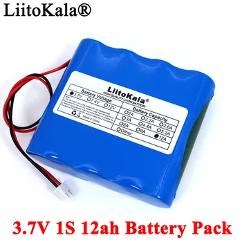Liitokala 3,7 V 18650 Litij-ionska Baterija 12000mAh Ribolov LED Luči Bluetooth Zvočnik 4,2 V 12ah Sili Baterije s PCB