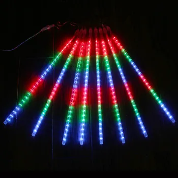 Led Meteor Tuš Luč 30cm8 Koren Nastavite Smd Zunanja Razsvetljava Dekoracija Luči Božič Niz Novo Leto je Dež Garland - 