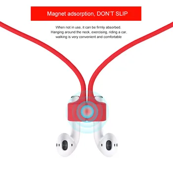 IKSNAIL Silikonsko Ohišje Za Apple Airpods Kritje Slušalke Trak Brezžične Bluetooth Slušalke Slušalke Zaščitnik Primeru za Letalski Stroki - 