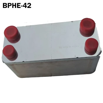 Brazed Ploščo Izmenjevalnik Toplote 42 plošče SUS304 iz Nerjavečega Jekla,majhna velikost mini toplotni izmenjevalnik hitro vroče vode generator - 