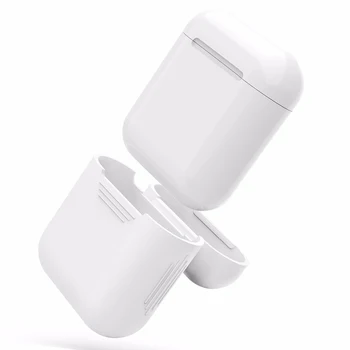 Multi-barvni Silikonski Bluetooth Slušalke Primeru Protectiver Za Apple Airpod Anti-spusti Vodotesne Slušalke Slušalka Izvajanje Trdi Polje - 
