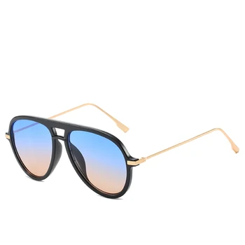 Blagovno znamko, Design, Modna sončna Očala Nove Ženske Moški Gradient sončna Očala UV400 Letnik Sunglass Odtenki Očala gafas de sol - 