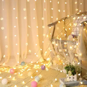 2m Luči Led Trakovi Z 20 Akril Osvetlitev Star Oblikovan LED Pravljice Niz Luči Počitnice Božično zabavo, Poroko DIY Dekoracijo - 