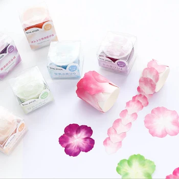 Romantični Rose Sakura Cvet Design Maskirni Trak Album Dekor Washi Tape Palica Oznaka - 