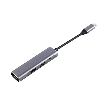 USB Tip C do HDMI Multiport Zvezdišče USB-C (USB3.1) Adapter PD Polnilec za Nintendo Stikalo, Prenosni 4K HDMI Dock za Samsung Dex-I - 