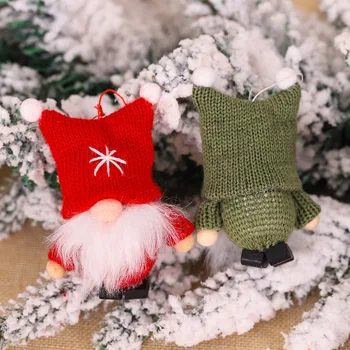 Božični Okraski, Brezosebna Lutka DIY Rudolph Obesek Lutka Visi Okraske za Dom 2020 Navidad Noel Natalne Novo Leto Dekor - 