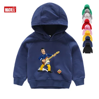 Malčka baby boy hoodie priložnostne otroci oblačila Dekleta Risanka Dolg Rokav Otroci Pozimi Majica pomlad Kostum Otroška Oblačila - 