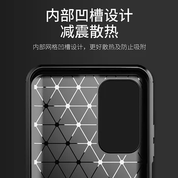 Za Xiaomi Mi 10T Primeru Zajema Mi Opomba 10 T Pro Lite Shockproof Odbijača Mehko Ogljikovih Vlaken Nazaj Primeru Telefon Za Xiaomi Mi 10T Pro 5G - 