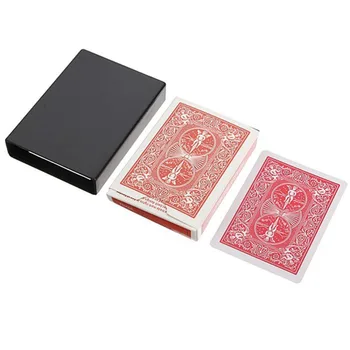 NOV Neverjetno čarobno Krova Izginjajo Vanishing Magic Kartic Primeru Close Up Magic Trick Polje Zabavno Poker Vanishing Primeru - 