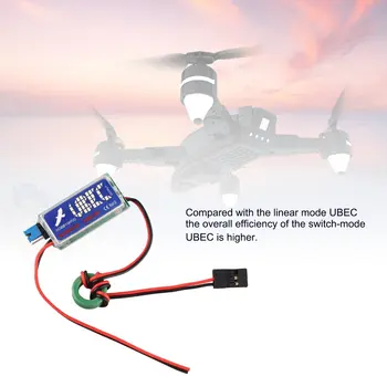 5 V/6 V BEC HOBBYWING RC UBEC 3A Popolna Zaščita Antijamming Preklapljanje Regulatorja Novo za Mini QAV250 QAV210 270 Quadcopter - 