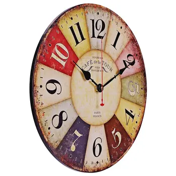 Večje prodaje stenske ure dekoracijo ustvarjalne ure 30 cm budilka po meri stare budilke stenske ure - 