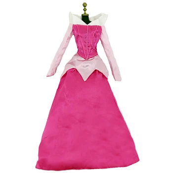 1 Kos Pravljice Obleko Roza Obleka Princess Obleke z Dolgimi Rokavi, Krilo svate Nositi Oblačila, ki so za 17