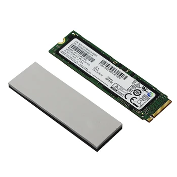 2 Kos 70x22x5mm M. 2 ssd hladilnega telesa PCIE SSD trdi disk 2280 čistega aluminija radiator fin telovnik PC hlajenje Heatsink za SSD - 