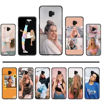 Ameriški IC dekle Addison Rae Primeru Telefon Za Samsung Galaxy S5 S6 S7 S8 S9 S10 S10e S20 rob, plus, lite - 