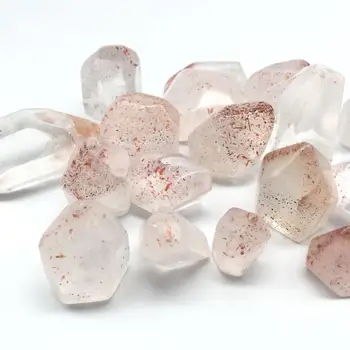 Jagode quartz crystal večino kamen reiki healing naravnega kamna in mineralov, doma vrt dekoracijo za prodajo 100 g - 