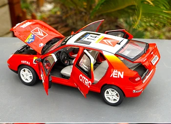 1/18 Citroen Senna Wrc Monte Carlo Picasso Diecast Rally Modela Avtomobila z Majhno Darilo - 