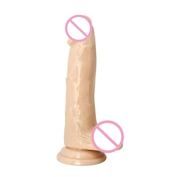 Za 17,8 cm Kristalno Dildo Kože, Občutek Realističen Penis Velik Velik Žele Dildo Sex Igrača za Žensko Seks Izdelkov Ženska Masturbacija Petelin - 