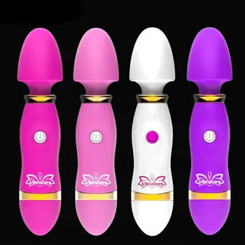 Varno 12 Hitrosti G-Spot Vibrator Erotično Vagine, Klitoris Stimulator Ženske AV Palico Velikost: 14.2 cm x 3.4 cm/5.59