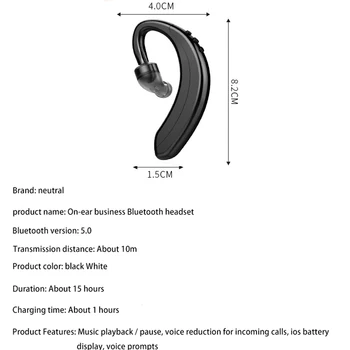 LIGE brezžične bluetooth slušalke gaming slušalke športne nepremočljiva stereo bas čepkov za Ušesa kavljem slušalke za prostoročno mobilno - 