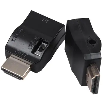 IR Infra-Rdeče Nad HDMI Adapter za Napajanje Extender Oddajnik SAC Čarobno Blaster Oči - 