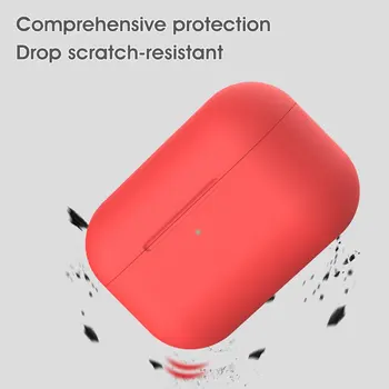 Lep Coloful Silikon Tpu Brezžičnega Omrežja Brezžične Slušalke Primeru Za Airpods Pro Zaščitni Pokrov Kože Accessorie Za Airpods 3 - 