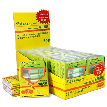 (50 KOS) Japonska uvoženih ZEL cigaret držalo za enkratno uporabo več filter - 