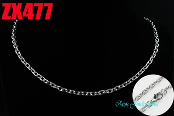 4.2 mm Eliptičnih 316L iz nerjavečega jekla ogrlica štiri površinsko brušenje verige modni nakit deli verig 20pcs ZX477 - 